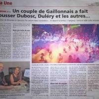 Article de l'Impartial - Mousse dans Camping 